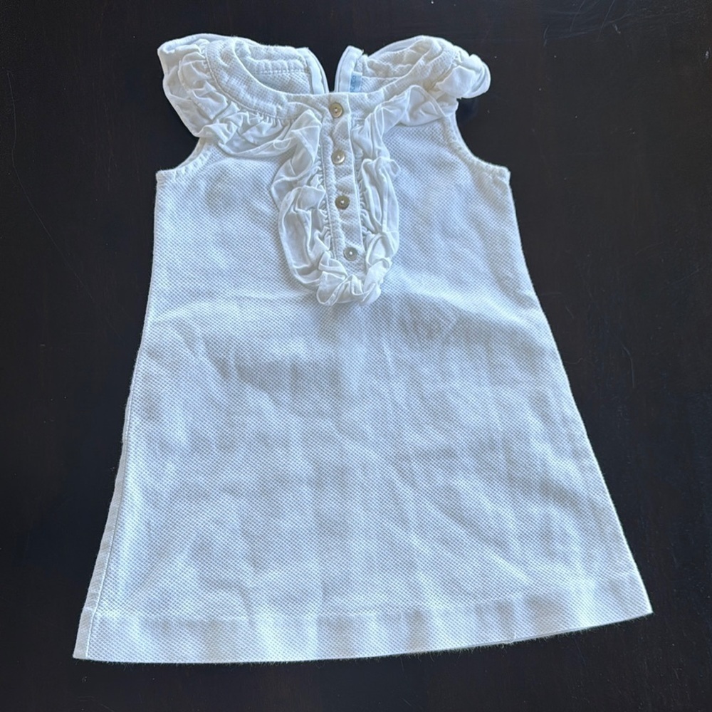 Elephantito Kids Formal Dress - White